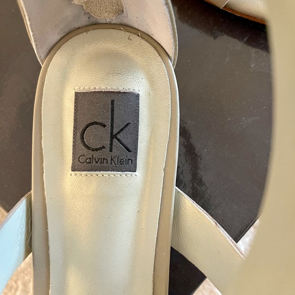 Calvin Klein Gladiator Sandals in Pale Flesh Color - Picture 5 of 9